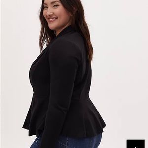 Torrid Peplum Style Blazer